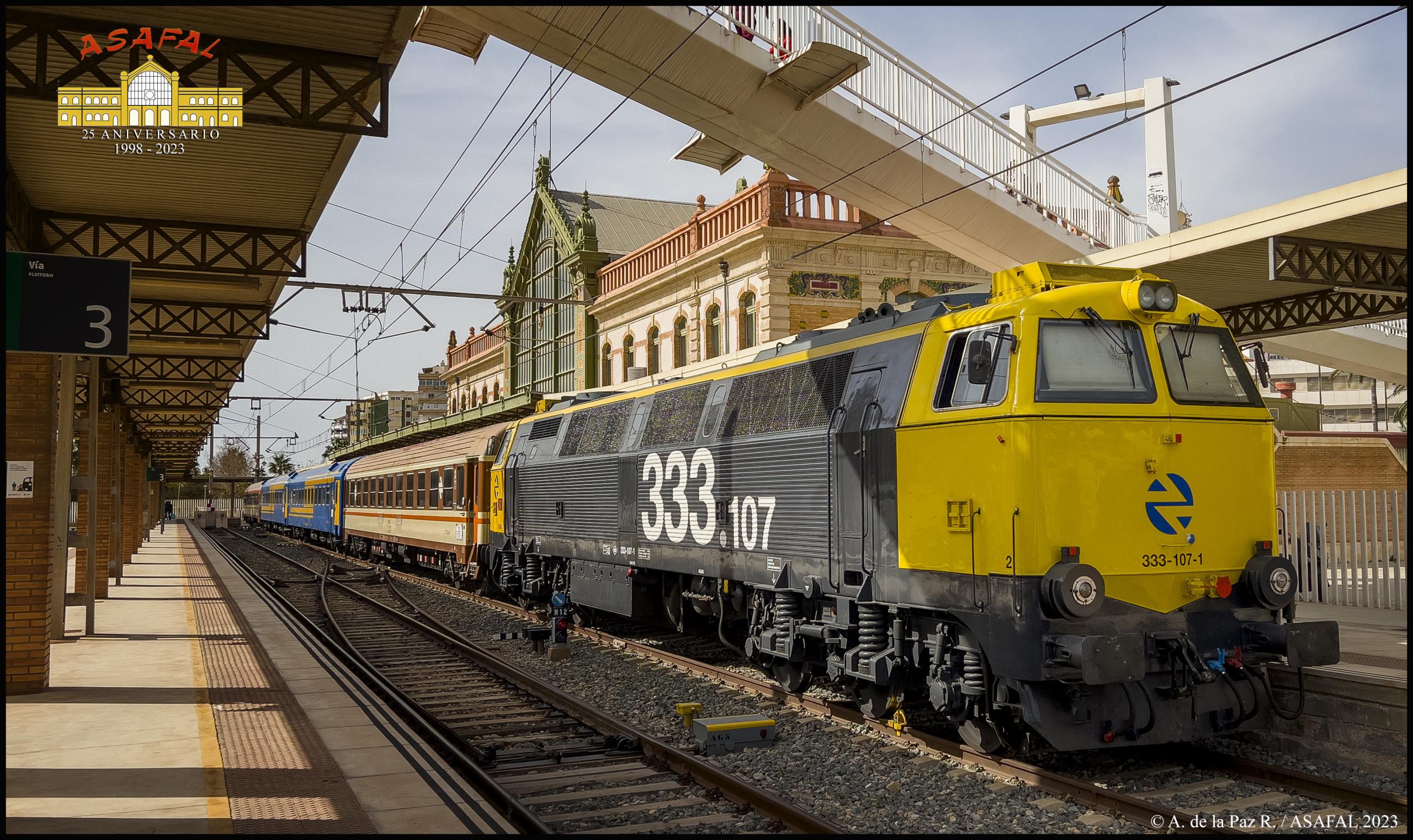 20230123 trenes históricos estacion Almeria